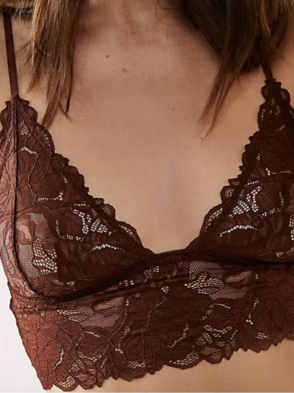 Free People Intimately FP Everyday Lace Longline Bralette